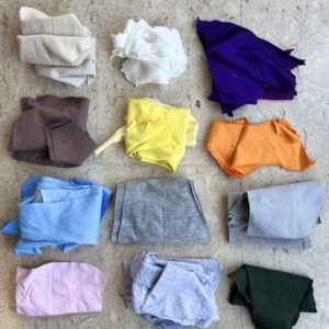 100% cotton clips