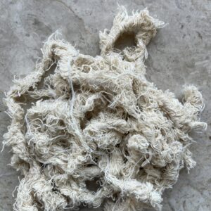 100% cotton selveges waste