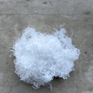 100% polyester filament waste