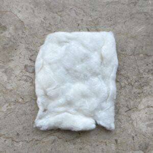 Cottonised linen, Bleached